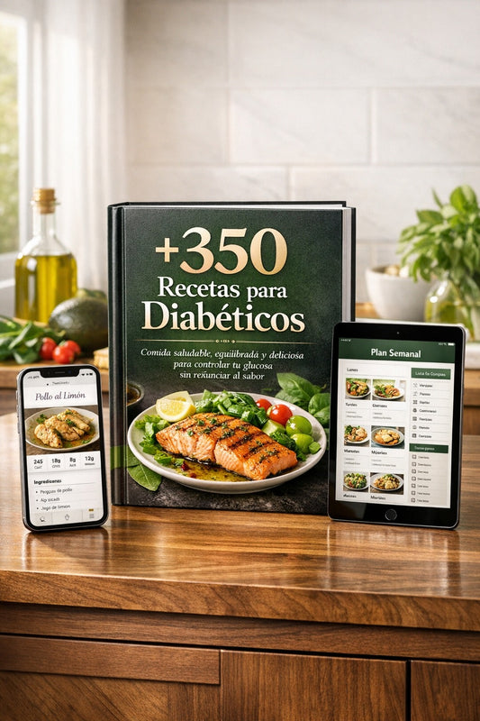 + 350 RECETAS PARA DIABETICOS